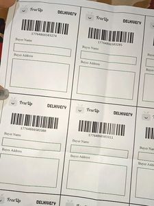 Freeup Delivery packets And Labels