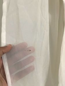 White Sheer Cover-Up