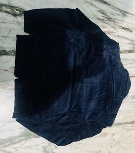 Zara Navy Corduroy Jacket