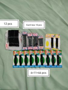 Hair Pins - Black - Multiple Packs