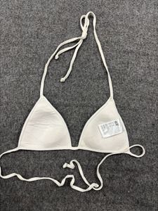 White Triangle Bikini Tie Up