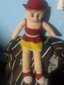 Vintage Handmade Rag Doll
