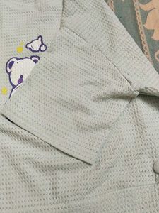 Cute Bear Graphic Top