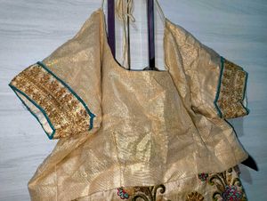 Gorgeous Lehenga Choli Set With Two Blouse