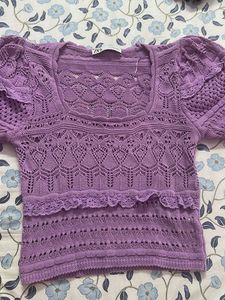 Zara Crochet Top