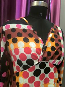 Shein Retro Print Midi Dress🔥