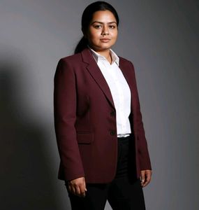 🛍️Used Burgundy Blazer For Women⭐⭐⭐⭐⭐