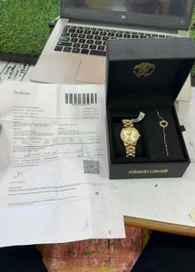 Roberto Cavalli Watch &amp; Bracelet