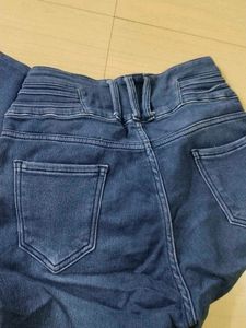 Dark Blue Denim Jeans