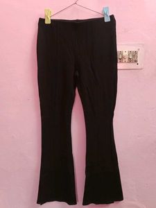H&M Black Flared Bootcut Pants