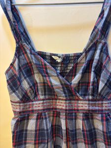 Plaid Cami Top