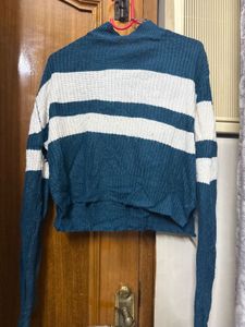 Striped Knit Sweater