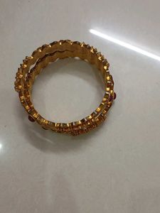 Gold Plated Bangles