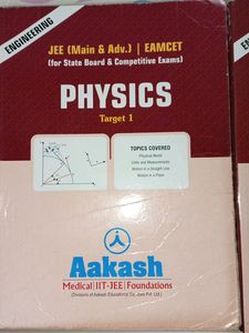 Aakash IIT-JEE Main/Advance - 8 Physics Textbooks