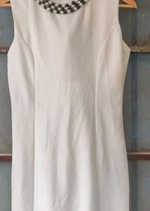 Bodycon Off White Dress