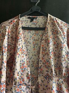 Floral Print Crop Top