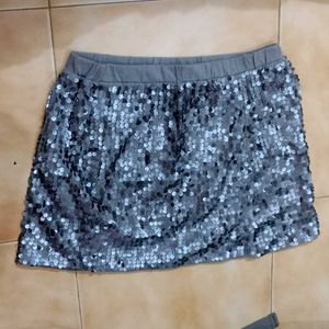 Sequin Mini Skirt