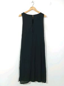 Black Half Sleeved Kurta Top (Women)