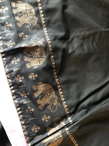 Cut Out Ethnic Flared Jumpsuit
