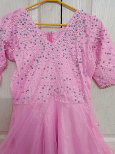 Pink Ethnic Gown