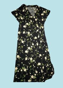 Floral Wrap Dress