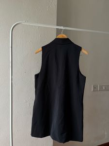 RESERVED OPEN-FRONT LONGLINE BLAZER