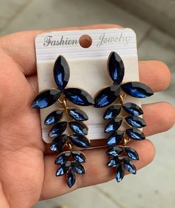 Blue Party Earrings