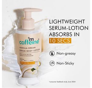 3 mCaffeine Serum Body Lotions