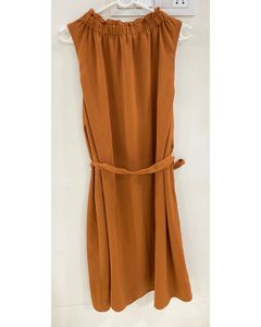 Belted Sleeveless Dress