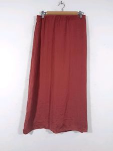 Rust Casual  Elastic Skirt (Women's)
