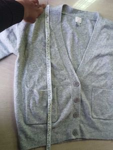 Classic Grey Cardigan for women