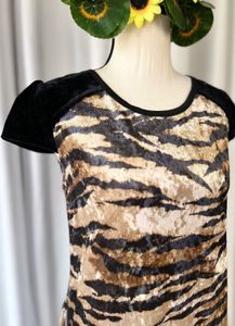 Korean Velvet Dress