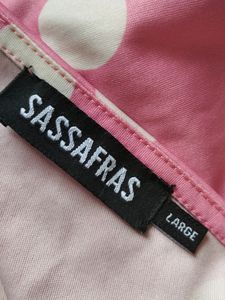 Pink One Shoulder Top.