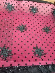 designer net saree with blouse