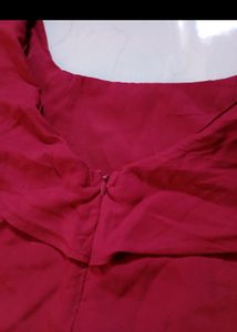 Maroon Dress