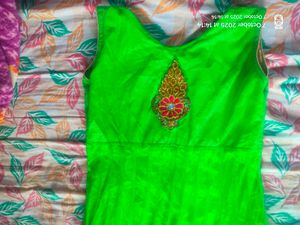 Green Ethnic Gown