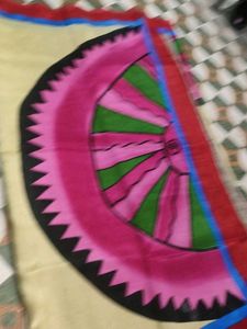 Colorful Printed Saree