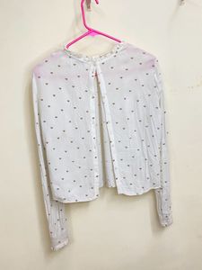 White Cute Tops