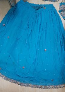 Sky Blue Lengha Chol