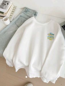 Printed Pullover Sweatshirt