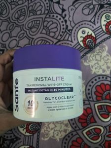 Tan Removal Wipe Off Cream