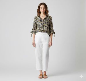 Floral Print Women's Shirt