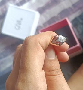 Giva 925 Real Silver Dual Majestic Ring