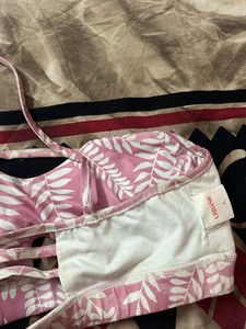Floral Print Sports Bra