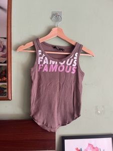 FITTED TANK TOP