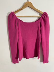 Tokyo Talkies Magenta Top
