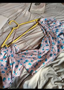 Zara Floral Print Top