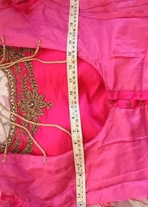 Pink And Orange Embroidered Lehenga🌟🤩