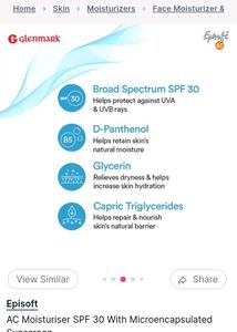 Episoft Moisturizer With Microencapsulated Sunscre