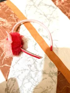 Cute Red &amp; Pink Bow Headband